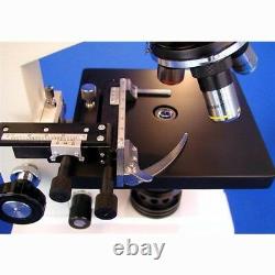 Amscope 40x-2000x Microscope Binoculaire + Mech. Stage + Appareil Photo Numérique 1.3mp