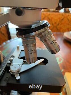 Amscope 40x-2500x Microscope Binoculaire À Led Composé Avec Caméra Numérique 1,3mp Et 3