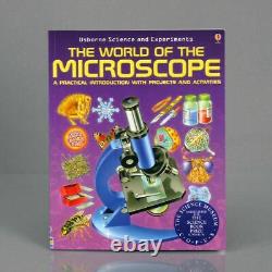 Amscope 40x-2500x Microscope Étudiant Avancé + Appareil Photo Numérique +50 Specimens+book