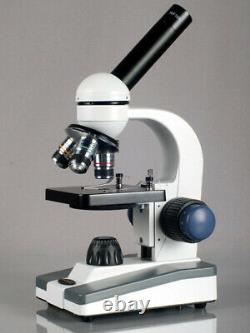 Amscope 40x-400x Microscope À Led Portable Avec Appareil Photo Numérique