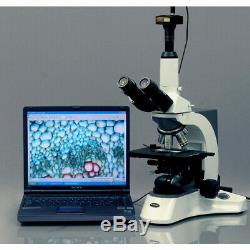 Amscope 5mp Usb Microscope Appareil Photo Numérique + Logiciel De Mesure