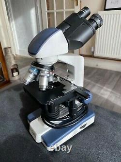 Amscope B120c-e1 40x-2500x Led Binocular Digital Compound Microscope1.3mp Caméra