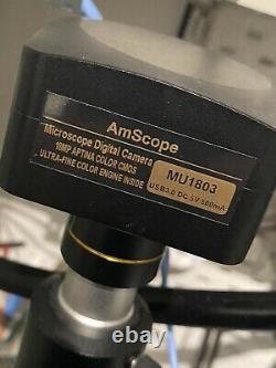 Amscope Mu1803 18mp Usb3.0 Caméra Numérique En Temps Réel Microscope Vidéo En Direct