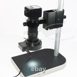 Appareil photo de microscope numérique industriel USB-500 HD 5.0MP + objectif C-mount + support UK