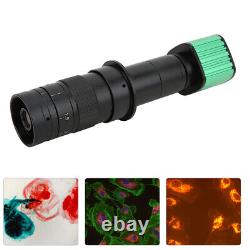 Appareil photo de microscope vidéo numérique électronique industriel USB 16MP avec objectif C-mount 180X