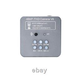 Appareil photo microscope vidéo numérique industriel 2K 48MP HD 60FPS avec interface USB