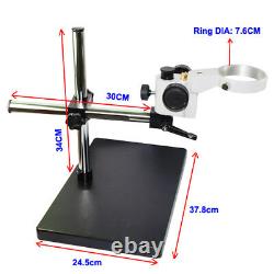 Appareil photo numérique HDMI FHD à mise au point automatique avec microscope stéréo zoom trinoculaire simultané