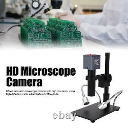 Caméra De Microscope Industriel 4k 150x C Lentille De Montage Pour La Réparation De Pcb