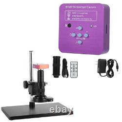 Caméra Électronique Numérique De Microscope Industriel 120x C Mount Lens Usb Plug