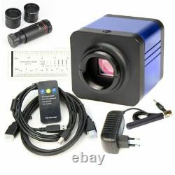Caméra Vidéo De L'industrie Du Microscope Numérique Wifi 16mp Hdmi Objectif CCD Usb Pour La Réparation
