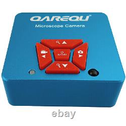 Caméra d'imagerie industrielle avec microscope vidéo et photo en HDMI USB 1080P avec agrandissement C-mount