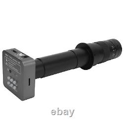 Caméra de microscope HD 1080P 48MP +300X avec objectif de montage de type C et prise US
