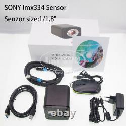 Caméra de microscope d'industrie 4K 8MP HDMI USB SONY IMX334 / IMX485 30FPS C-Mount