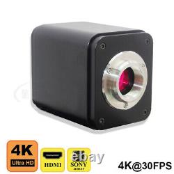 Caméra de microscope industriel 4K / 1080P 8MP 30FPS HDMI USB WIFI avec capteur Sony IMX334