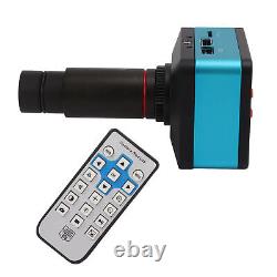 Caméra de microscope industriel 4K 12MP 60FPS avec objectif 0.5X et caméra de microscope numérique AC