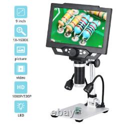 Caméra de microscope numérique 1600X Caméra de soudure Observation Microscope PCB
