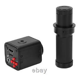 Caméra de microscope numérique 16MP 1080P 2K HD Caméra de microscope électronique avec prise EU