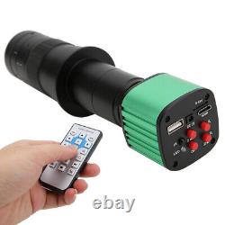 Caméra de microscope numérique électronique industriel USB 16MP avec objectif C Mount 180X UE