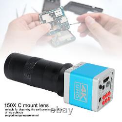 Caméra de microscope vidéo HD avec interface multimédia USB, caméra industrielle numérique BST