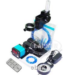 Caméra de microscope vidéo industrielle numérique 14MP 1080P HDMI USB avec objectif C-mount et enregistreur DVR