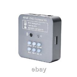 Caméra numérique vidéo 1080P 48MP 60FPS microscope industriel électronique