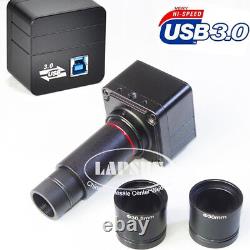 Caméra oculaire numérique 5MP USB 3.0 1080P 60FPS pour microscope binoculaire stéréo