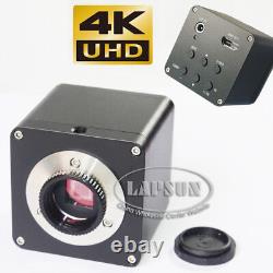 Caméra vidéo numérique pour microscope industriel FHD HDMI 4K UHD 1080P@60fps C Mount