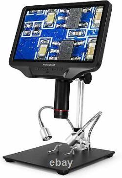 Digital 3d Electronic Microscope Hdmi 10inc Ajustable Écran LCD Caméra Usb