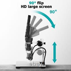 Dm9 Microscope Numérique LCD 12mp 7 Pouces 1200x 1080p Caméra De Microscope Vidéo Usb