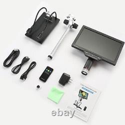 Elikliv 1300X 10.1 Microscope numérique LCD 32Go avec caméra vidéo HD 16MP et support 10