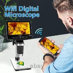 Elikliv 5 Microscope Numérique 1000X WIFI Microscope de Poche Microscope Vidéo Caméra