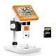 Elikliv Digital Microscope 1000x Hd Caméra 4.3'' Écran Isp Pour Les Pièces D'erreur