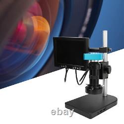 Ensemble caméra microscope vidéo numérique USB 34MP avec moniteur LCD 100-240V US