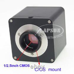 Hdmi & Usb Port Synchrone Sortie Vidéo C-mount Caméra De Microscope Industriel