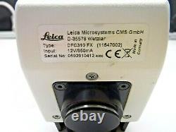 Leica Dfc310 Fx, 11547002 Microscope Fluorescent Caméra Numérique Couleur Avec 1 Câble