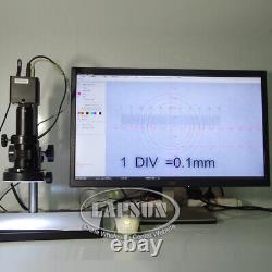 Mesure et échelle Ligne 8MP 4K /1080P HDMI HD Caméra de microscope numérique industrielle