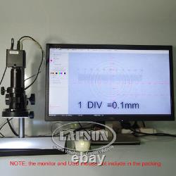 Mesure +scale 180x 12mp 1080p 60fps Hdmi Caméra Numérique De Microscope Industriel