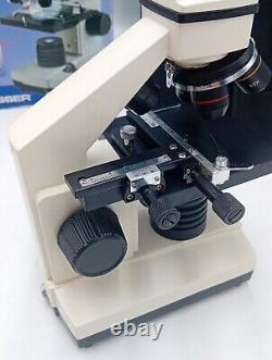 Microscope Bresser Biolux NV 20 avec accessoires, boîte de rangement et instructions testés