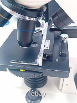 Microscope Bresser Biolux NV 20 avec accessoires, boîte de rangement et instructions testés