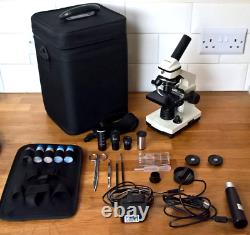 Microscope Bresser Biolux Nv 20x-1280x Avec Caméra Usb, Instuction Et Étui