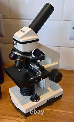Microscope Bresser Biolux Nv 20x-1280x Avec Caméra Usb, Instuction Et Étui