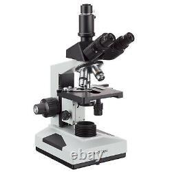 Microscope Composé Biologique 40x-2000x + Appareil Photo Numérique Usb 5mp