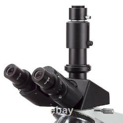 Microscope De Laboratoire Composé Trinoculaire Amscope 40x-2000x Avec Caméra Numérique Usb 3mp