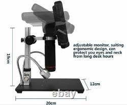 Microscope Hdmi Pour La Réparation De Téléphone Et La Soudure Avec 7 Moniteur LCD & 4mp Uhd