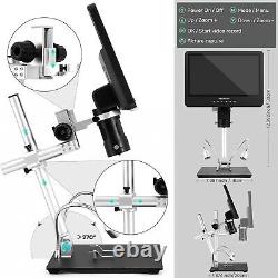 Microscope LCD Numérique 10.1 Inc Écran Avec Caméra Et Télécommande 2000x Grossissement