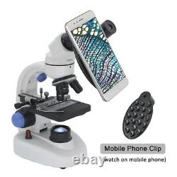 Microscope Numérique Binoculaire Microscope Biologique Binoculaire 2000x Avec Lumière Led