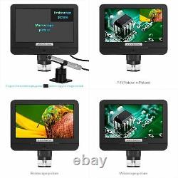 Microscope Numérique Caméra Vidéo LCD Avec Endoscope Stand Led Fill Lights Magnifier