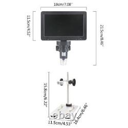 Microscope Numérique Maintenez Le Magnificateur 7 Dans La Caméra D'endoscope Vidéo LCD