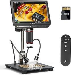 Microscope de soudage Elikliv 4K 2000X avec HDMI, loupe de microscope de poche 8 HDMI et 52MP