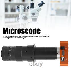 Microscope électronique numérique FHD48MP 180X CMount Objectif Caméra de soudage industriel